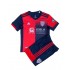 Camisola Cagliari Criança Equipamento Primeiro 2021-2022 Manga Curta